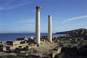 Tharros Prints: Tharros, Punic and Roman ruins of city founded by Phoenicians