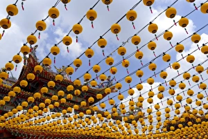 Lamp Prints: Thean Hou Temple, Kuala Lumpur, Malaysia, Southeast Asia, Asia