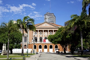 Bike Prints: The Theater, Belem, Brazil, South America