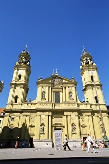 Munchen Prints: Theatiner church