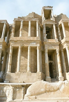 Libyan Prints: Theatre dating from the 2nd century