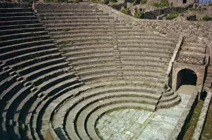 Theatre Collection: The theatre at Pompeii