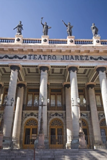 Stair Way Prints: Theatro Juarez, built between 1873 and 1903, Guanajuato city, Guanajuato