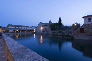 Val Dorcia Prints: Thermae of Bagno Vignoni