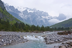 Images Dated 26th April 2008: Thethi in the Albanian Alps, Albania, Europe