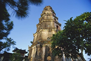 Octagonal Prints: Thien Mu Pagoda