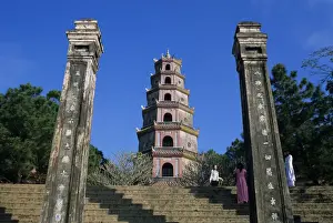 Step Prints: Thien Mu Pagoda (Buddhist Pagoda of the Heavenly Lady) (Celestial Lady Pagoda)