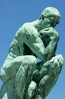 Pari Prints: The Thinker, by Rodin, Musee Rodin, Paris, France, Europe