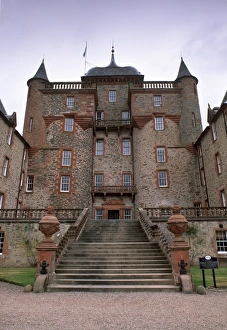 Thirlestane Castle dating from the 16th century