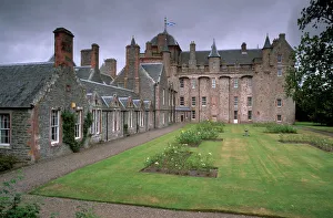 Berwickshire Prints: Thirlestane Castle dating from the 16th century