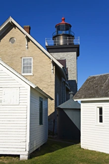 Images Dated 18th September 2007: Thirty Mile Lighthouse, Golden Hill State Park, Lake Ontario, New York State