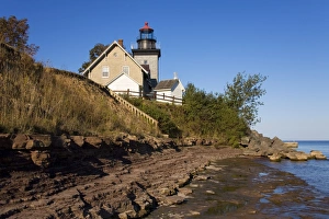 Images Dated 18th September 2007: Thirty Mile Lighthouse, Golden Hill State Park, Lake Ontario, New York State