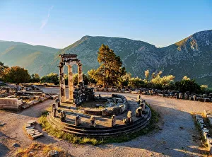 Ancient Greece Prints: Tholos of Delphi, Temple of Athena Pronaia
