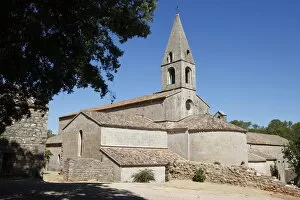 Images Dated 4th August 2009: Thoronet Abbey church, Thoronet, Var, Provence, France, Europe