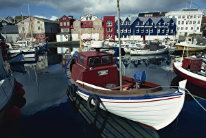Faroes Prints: Thorshavn, Faroes, Denmark, Europe