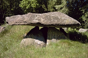 Swedish Prints: Five thousand year old dolmen in Tanum Kommune