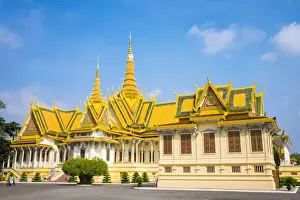 Pavilion Prints: Throne Hall (Preah Thineang Dheva Vinnichay) and Hor Samrith Phimean of the Royal Palace