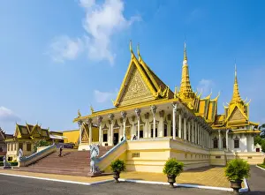 Throne Hall (Preah Thineang Dheva Vinnichay) of the Royal Palace, Phnom Penh, Cambodia