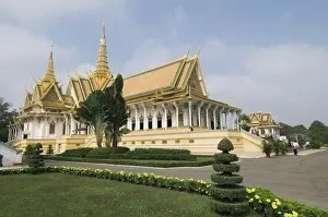 Images Dated 12th January 2008: The Throne Hall, The Royal Palace, Phnom Penh, Cambodia