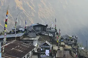 Bagmati Prints: Thulo Syaphru (Khedi) village, Langtang National Park