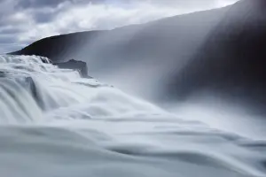 Gullfoss Prints: Thundering water at Gullfoss, Icelands most famous waterfall