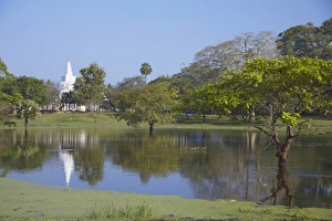 South Asian Prints: Thuparama Dagoba, Anuradhapura