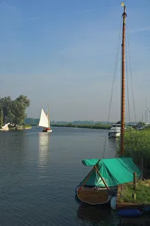 Norfolk Prints: Thurne Broad, Norfolk, England, United Kingdom, Europe