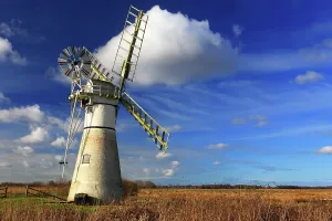 Wandering Prints: Thurne Mill, Norfolk Broads, Norfolk