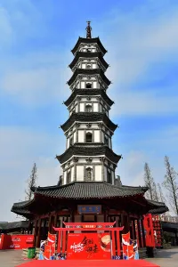 Traveler Prints: TianWang (Heavenly King) pagoda at ShuiTingMen