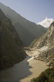 Yangtze River Prints: Tiger Leaping Gorge and Yangtze River, Yunnan, China, Asia