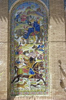 Shiraz Prints: Tiles in old house