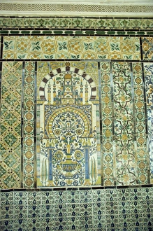 Tunisia Prints: Tilework, Kairouan
