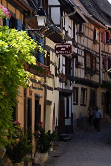 Eguisheim Prints: Timbered houses