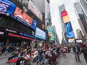 Times Square, Theatre District, Midtown, Manhattan, New York City, New York, United States of America, North America