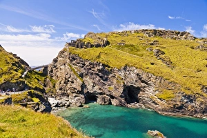 Tintagel Prints: Tintagel Castle, Tintagel, Cornwall, England, United Kingdom, Europe