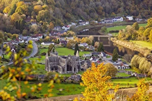 Tintern Abbey, Wye Valley, Monmouthshire, Wales, United Kingdom, Europe