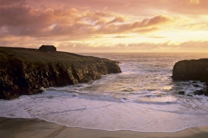 Isle Of Lewis Prints: Tiny sandy bay of Port Sto