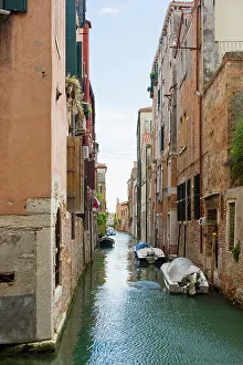Gondola Prints: A tiny section of the city's maze of canals and narrow waterways