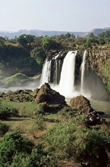 Blue Nile Prints: Tis Abay waterfall on the Blue Nile, Ethiopia, Africa