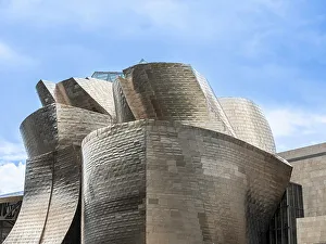 Cultural Landmark Prints: Titanium clad facade, Guggenheim Museum