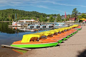 Vessel Prints: Titisee, Schwarzwald (Black Forest), Baden-Wurttemberg, Germany, Europe