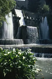 Tivoli Prints: Tivoli Gardens, Villa d Este, UNESCO World Heritage Site, Rome, Lazio, Italy, Europe