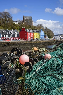 Tobermory harbour, Isle of Mull, Inner Hebrides, Argyll and Bute, Scotland, United Kingdom