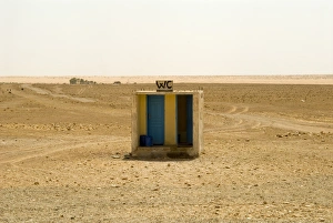 Arid Landscape Prints: Toilet