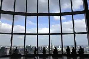 Images Dated 1st October 2009: Tokyo City View observation viewpoint, Mori Building, Roppongi Hills, Tokyo, Japan, Asia