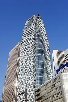 Images Dated 10th December 2009: Tokyo Mode Gakuen Cocoon Tower, Design School Building, Shinjuku, Tokyo, Japan, Asia