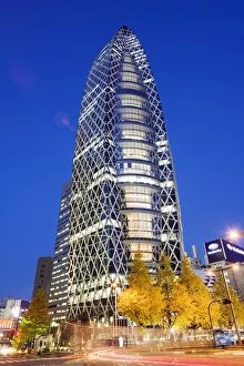 Images Dated 10th December 2009: Tokyo Mode Gakuen Cocoon Tower, Design School building, Shinjuku, Tokyo, Japan, Asia