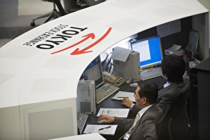 Images Dated 18th December 2009: Tokyo Stock Exchange, Tokyo, Japan, Asia