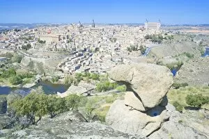Images Dated 6th May 2008: Toledo cityscape, Toledo, UNESCO World Heritage Site, Castilla La Mancha, Spain, Europe