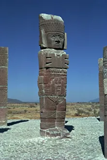 Toltec statue